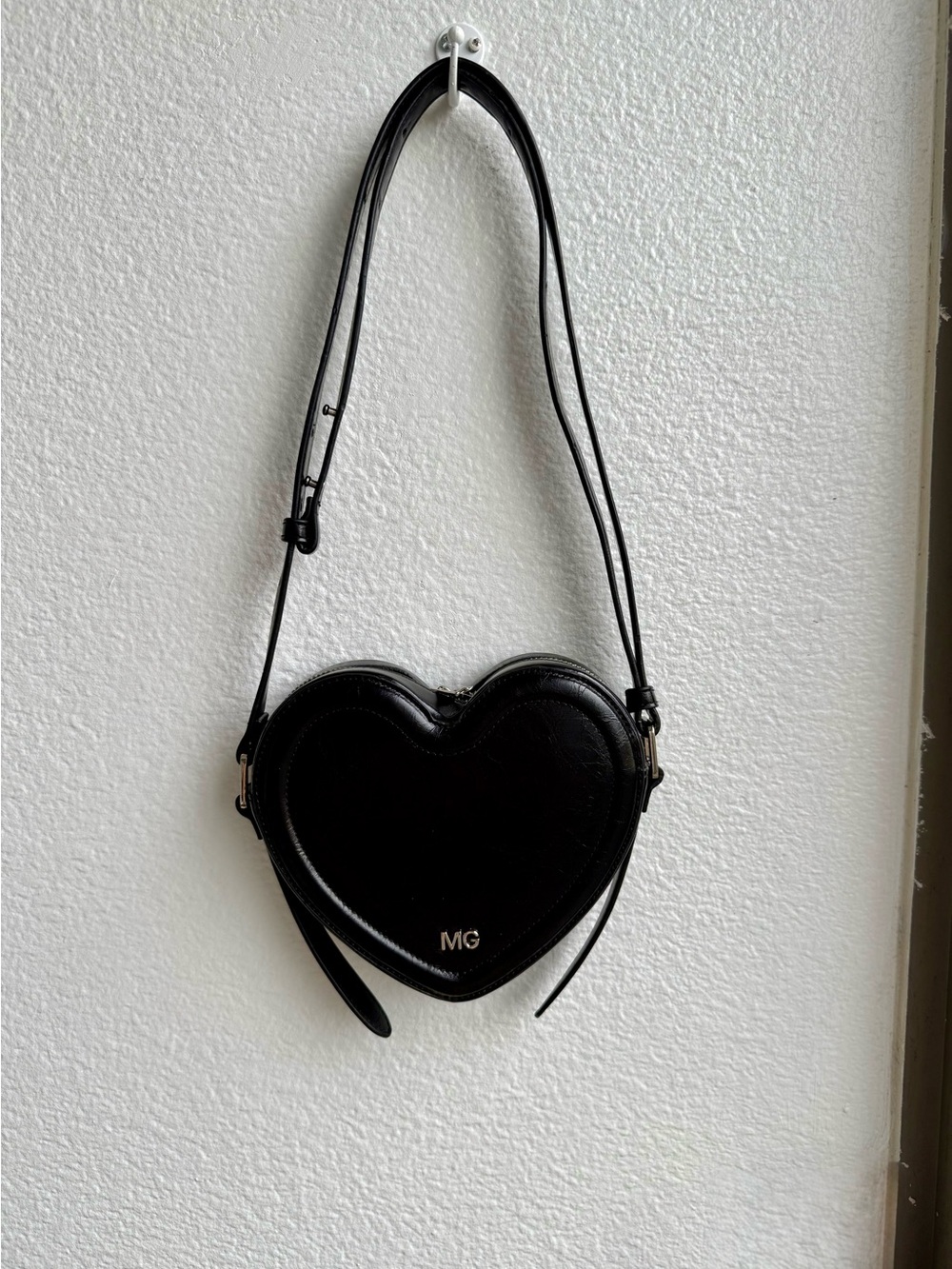 Madden Girl Black Heart Crossbody Bag - Women Bags